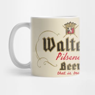 Walter's Pilsner Beer Retro Defunct Breweriana Mug